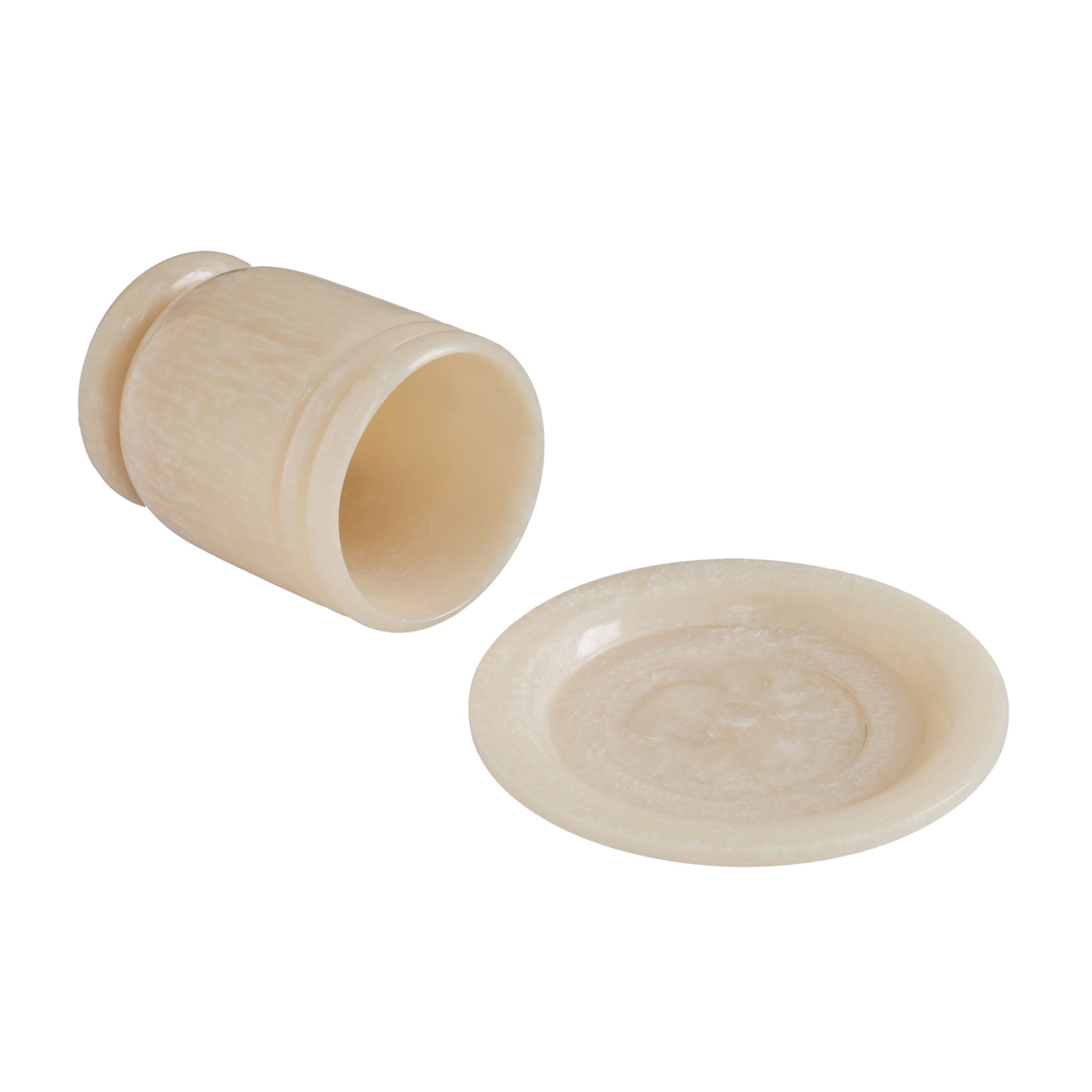 Channeled - Swirl Resin Kiddush Cup