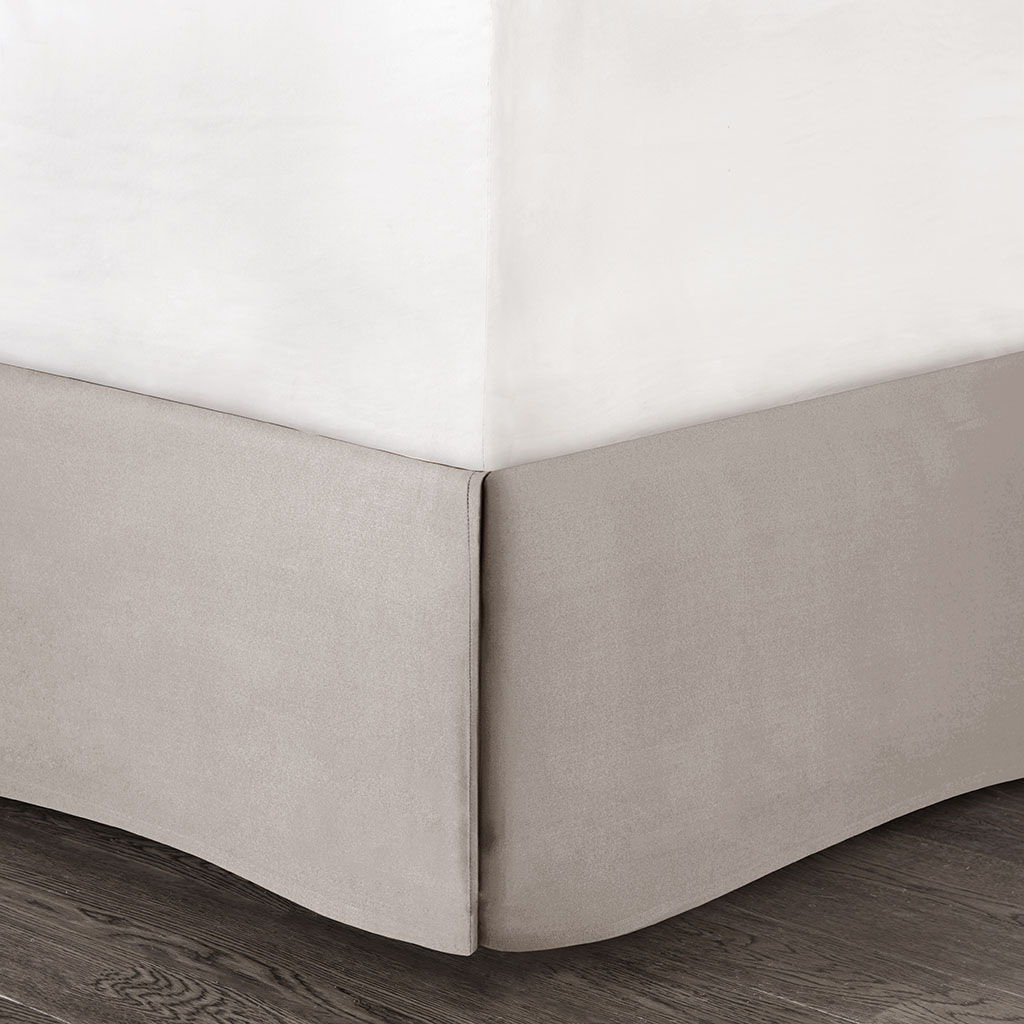 Ava - Queen 7 Piece Comforter Set - Taupe