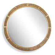 Heart Of Gold - Round Mirror - Brass / Gold