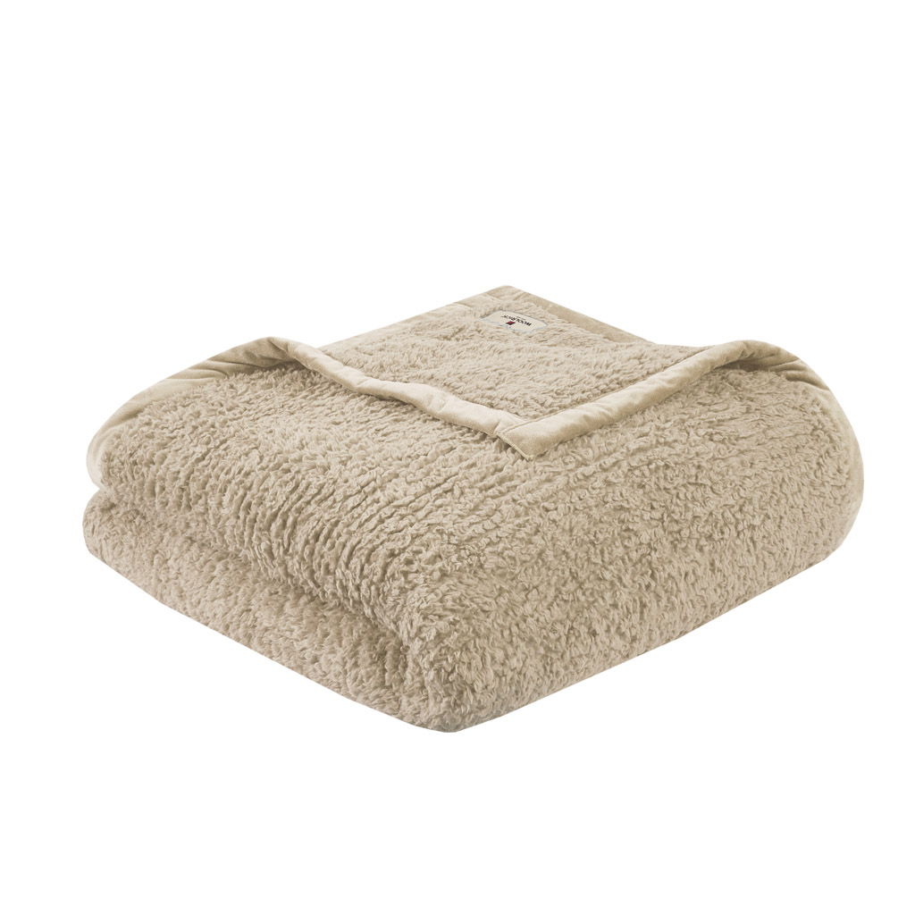 Burlington - Twin Berber Blanket - Tan