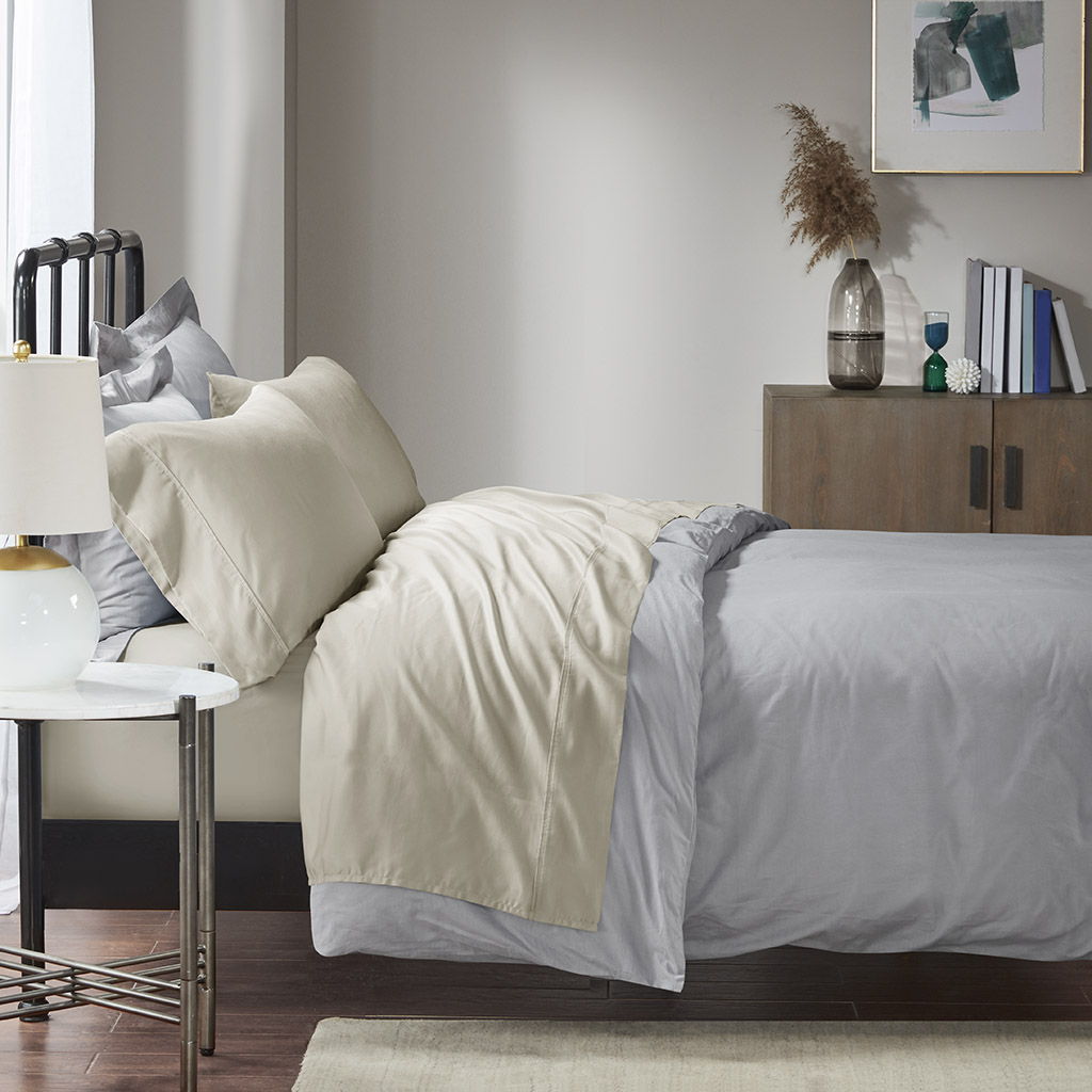 1500 Thread Count - California King Sheet Set Cotton - Ivory