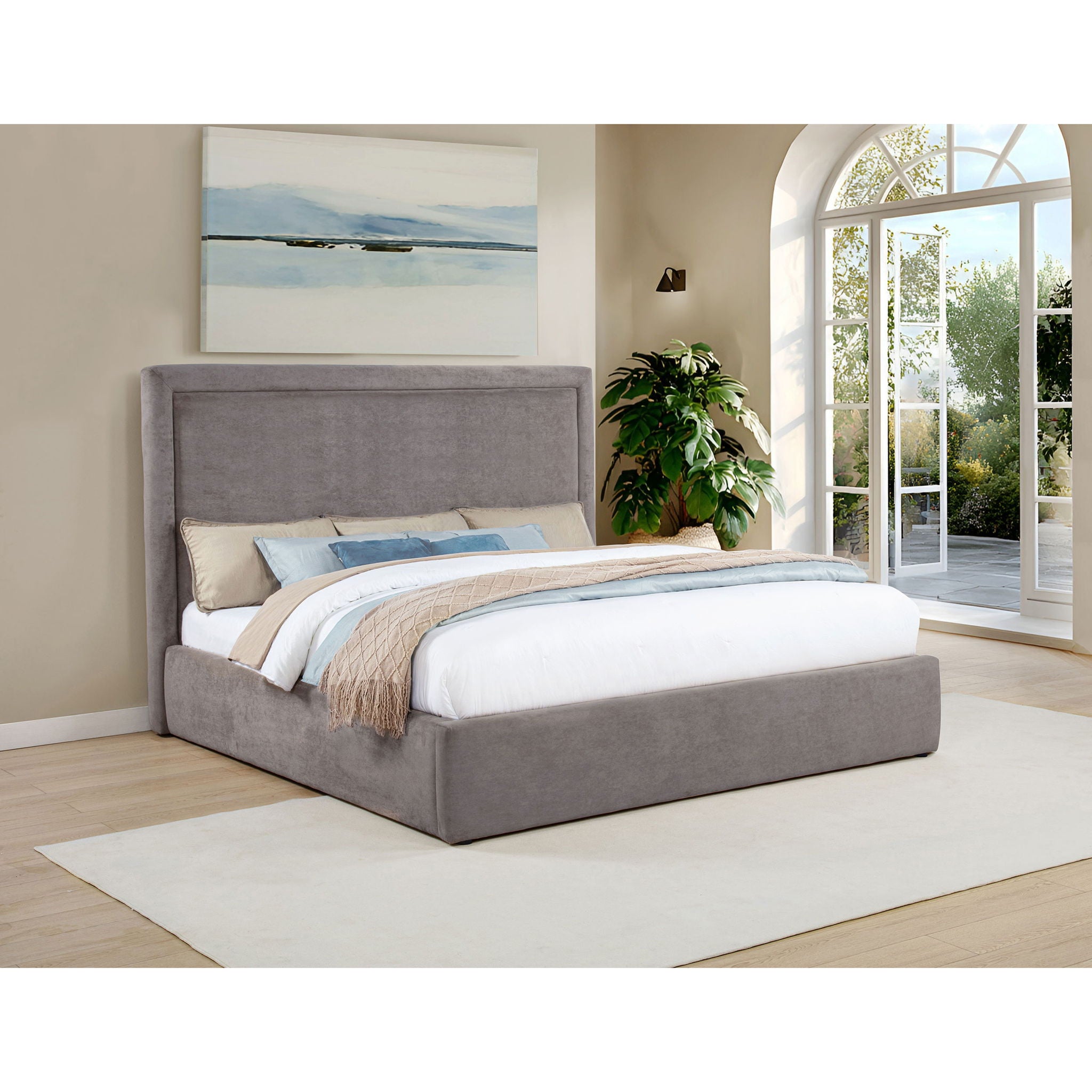Brandon - Upholstered Platform Bed