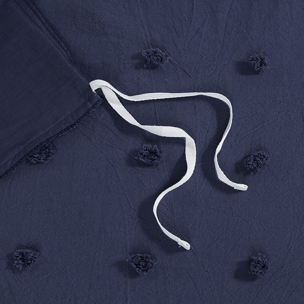 Brooklyn - Duvet Cover Set - Indigo Blue