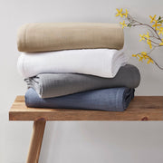 Gauze - Full Lightweight Blanket - Blue