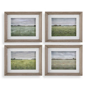 Quiet Meadows - Framed Prints (Set of 4)