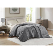 Windom - All Season Hypoallergenic Blanket With 3M Scotchgard - Charcoal