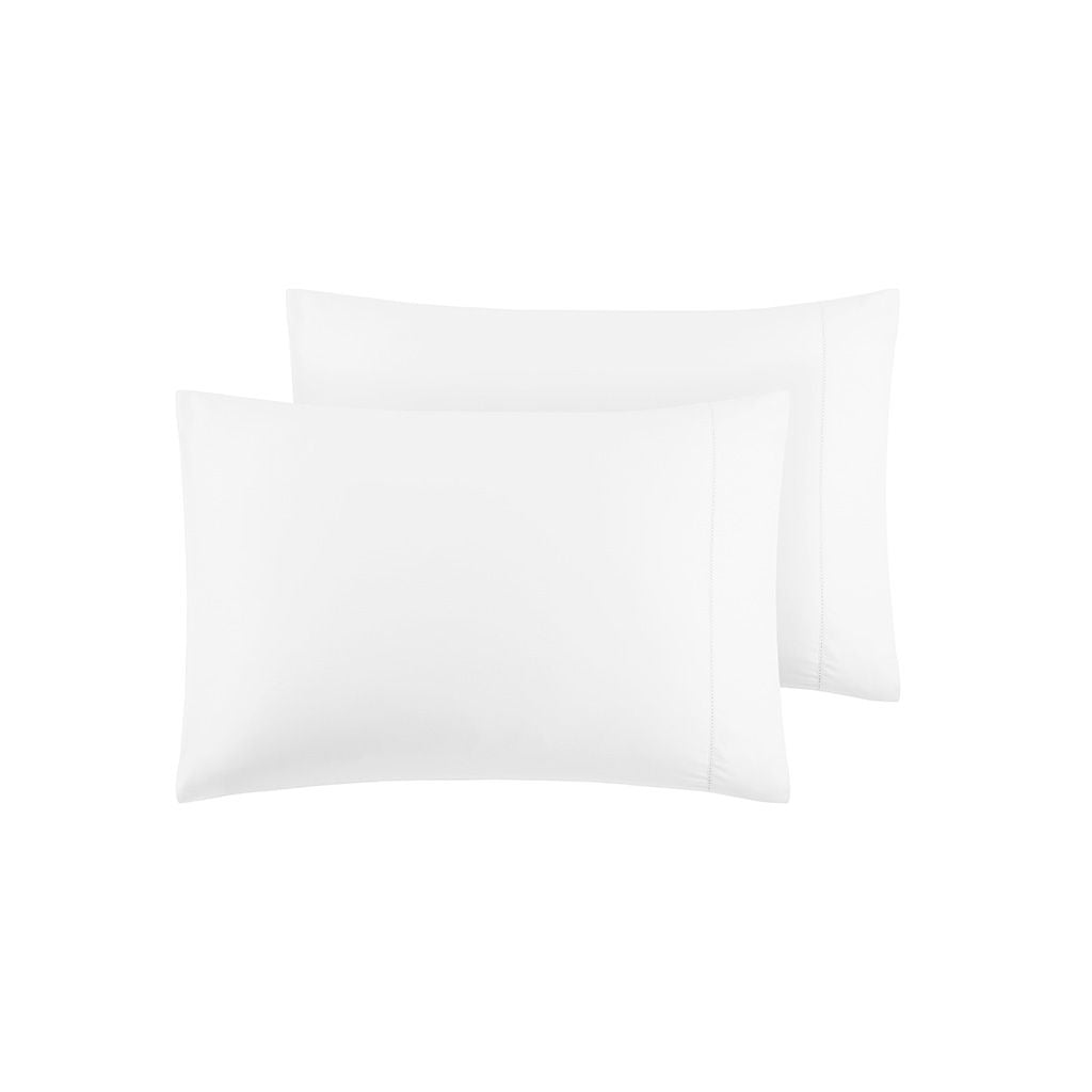 500 Thread Count Egyptian Cotton - Queen Deep Pocket Sheet Set - White