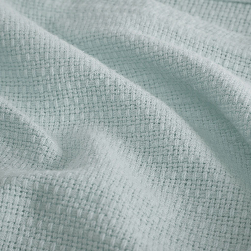 Freshspun Basketweave - King Blanket - Blue