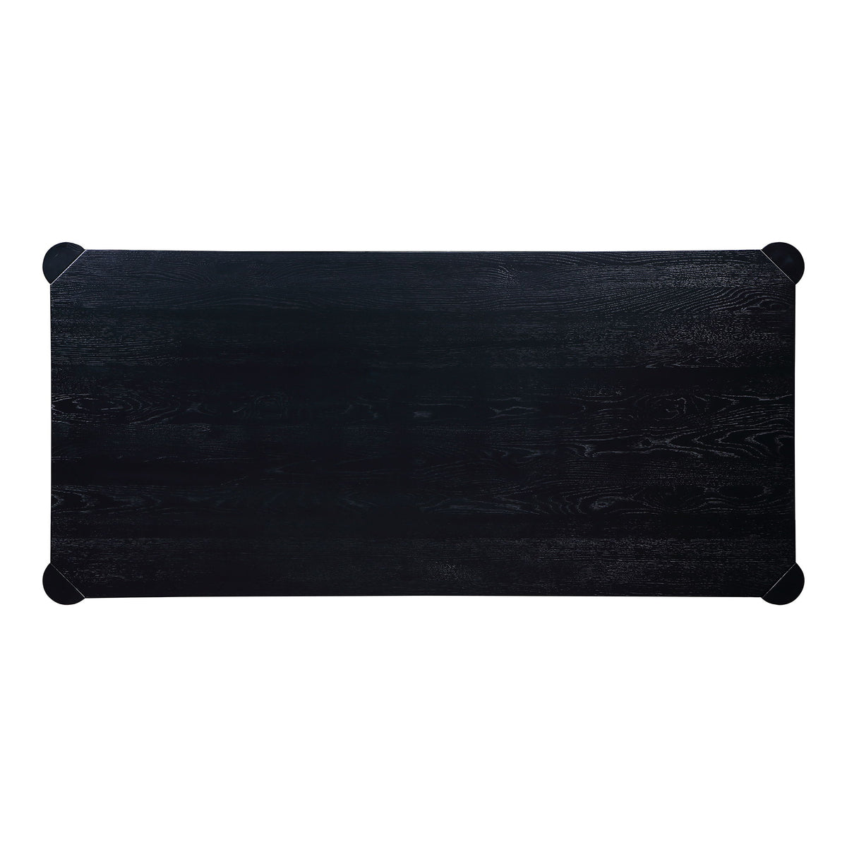 Post - Small Dining Table - Black Oak
