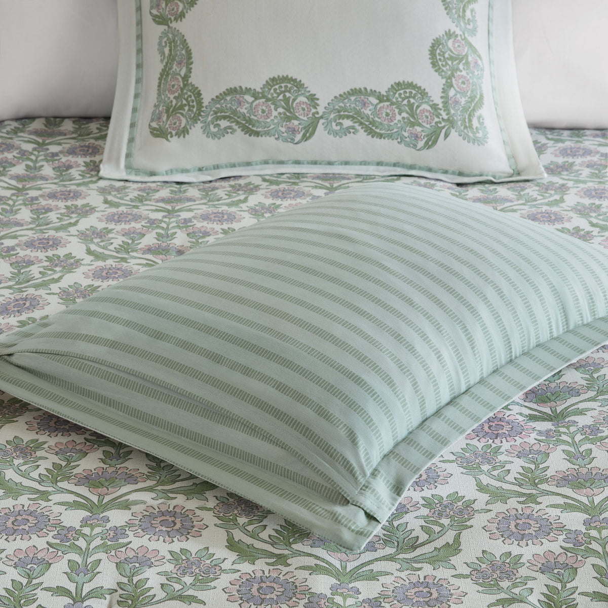 Tilly - King/California King Duvet Set - Green