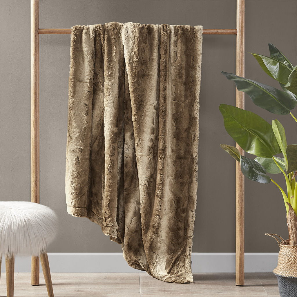 Zuri - Oversized Throw - Tan