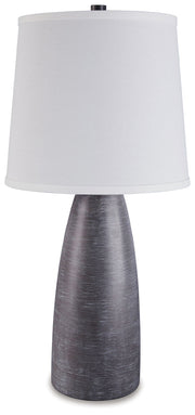 Shavontae - Poly Table Lamp (Set of 2) - Gray
