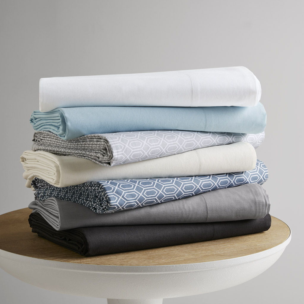 Cotton 144TC - Full Solid Sheet Set - Black