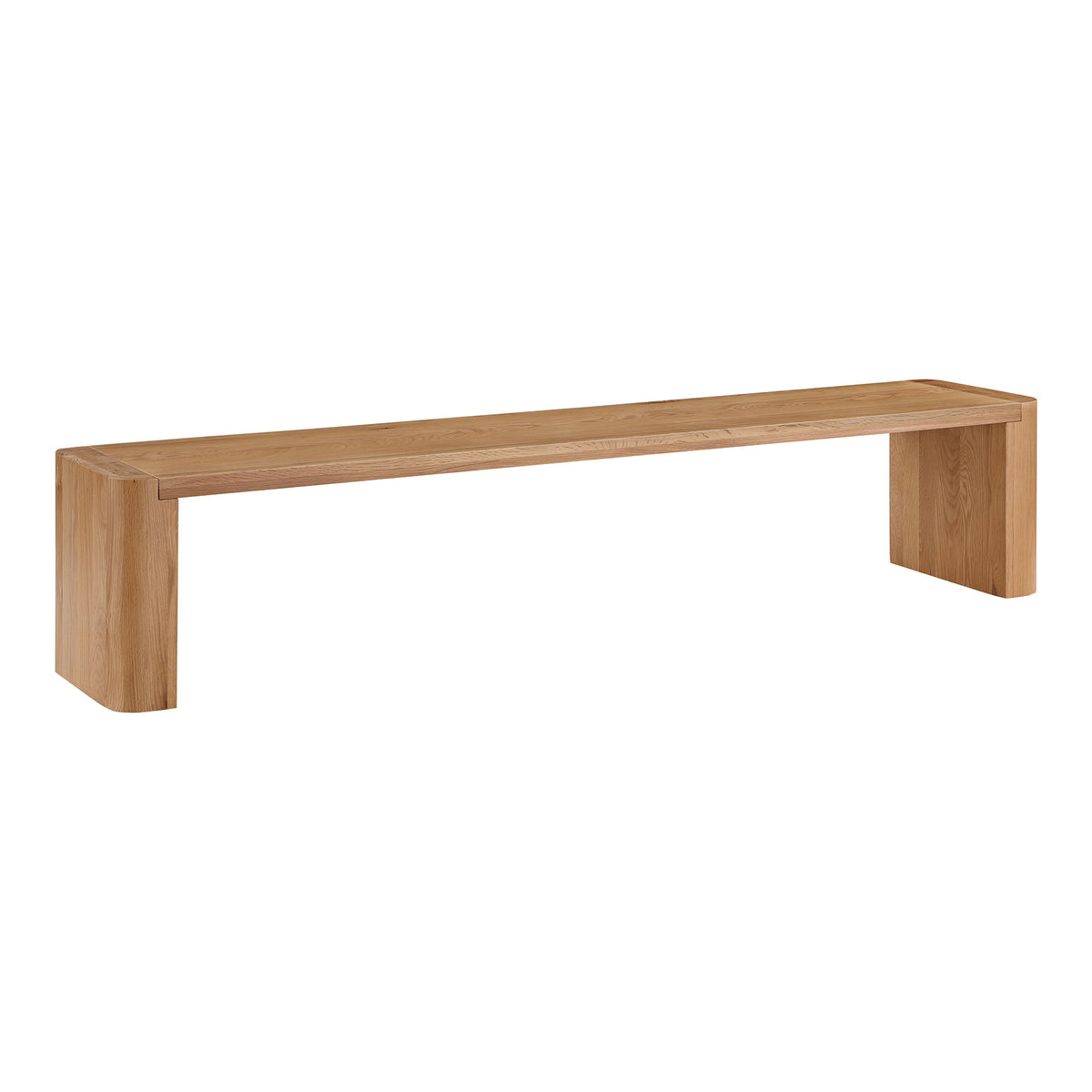 Post - Large Dining Bench - Natural