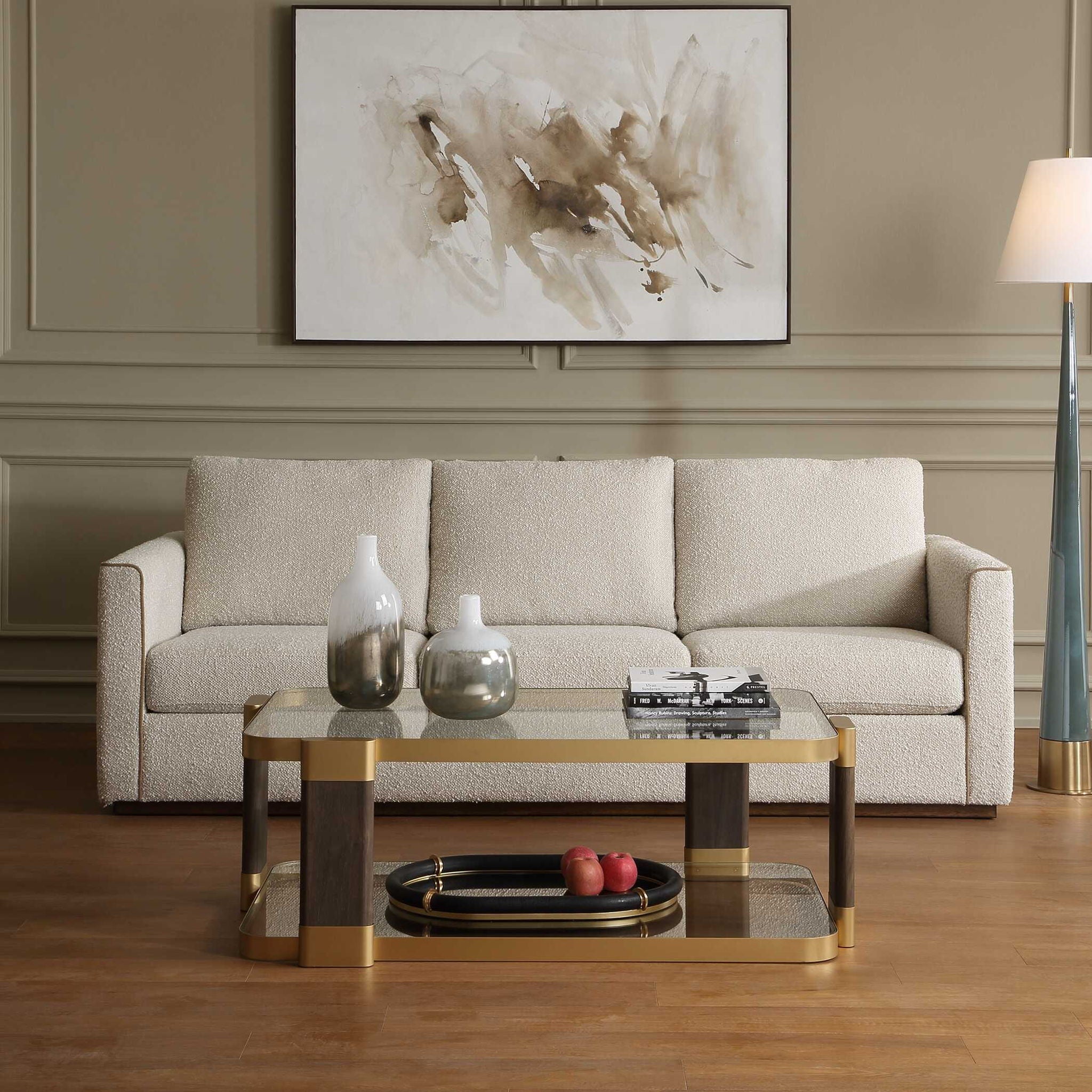 Lorien - Boucle Sofa - Cream