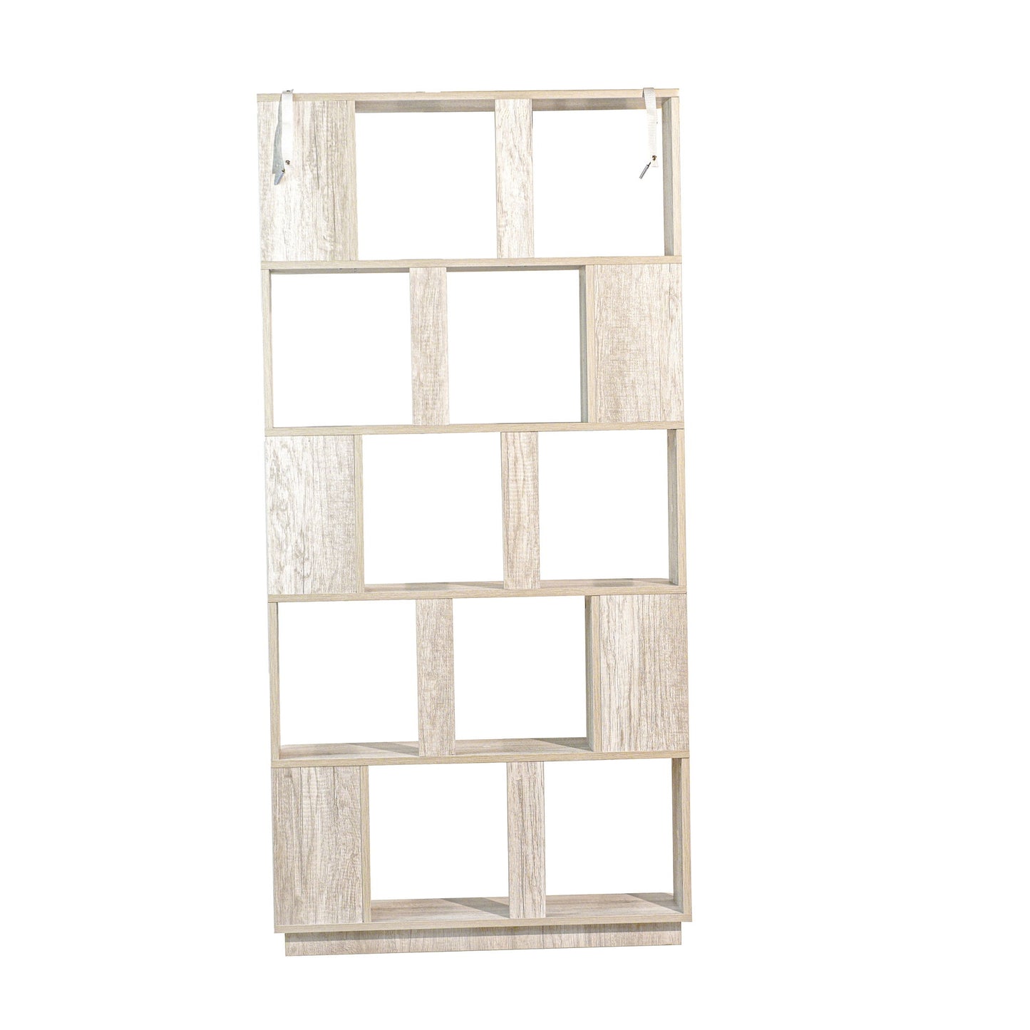 Modern 5 Tier Open Storage Bookcase