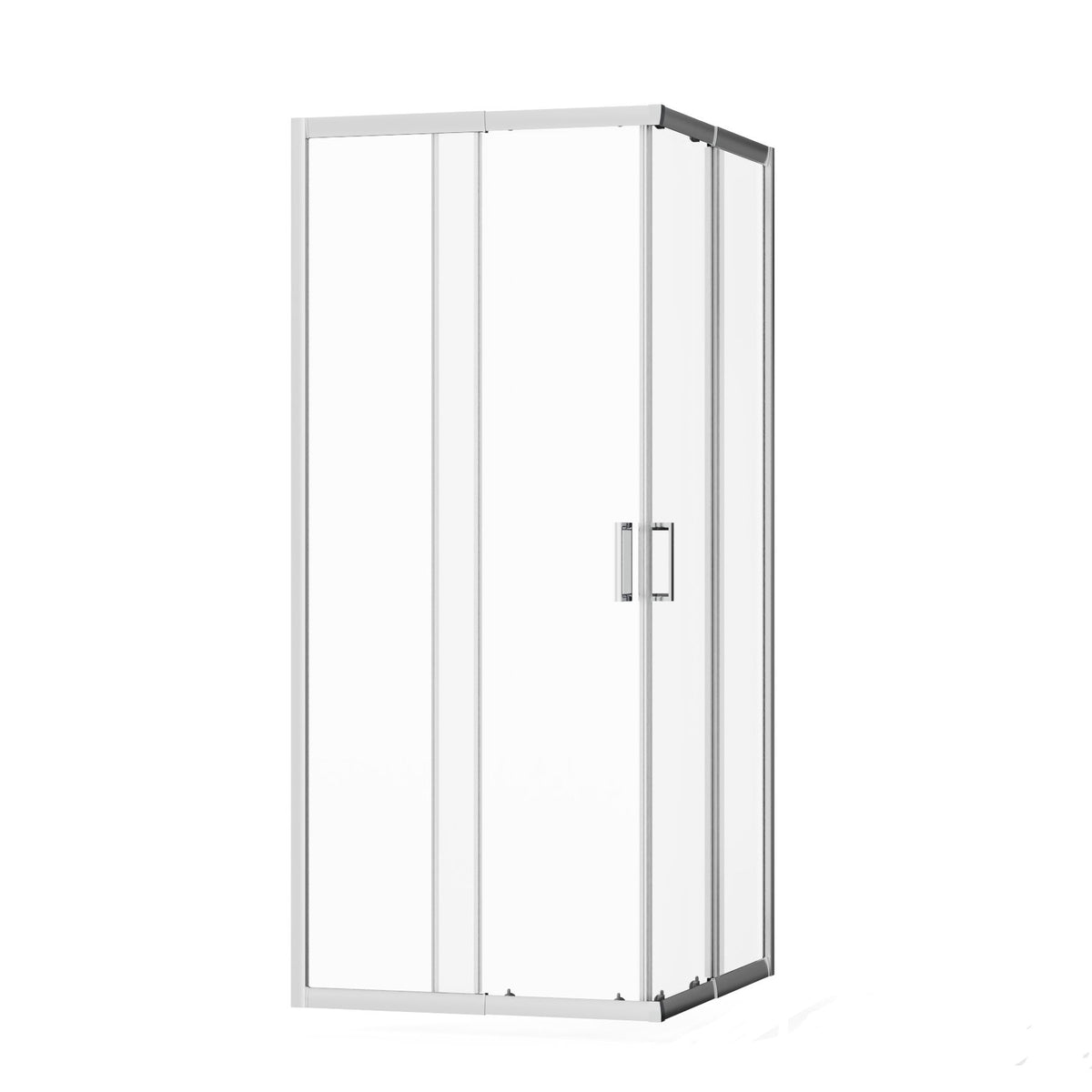 Square Corner Shower Enclosure, Adjustable Frame