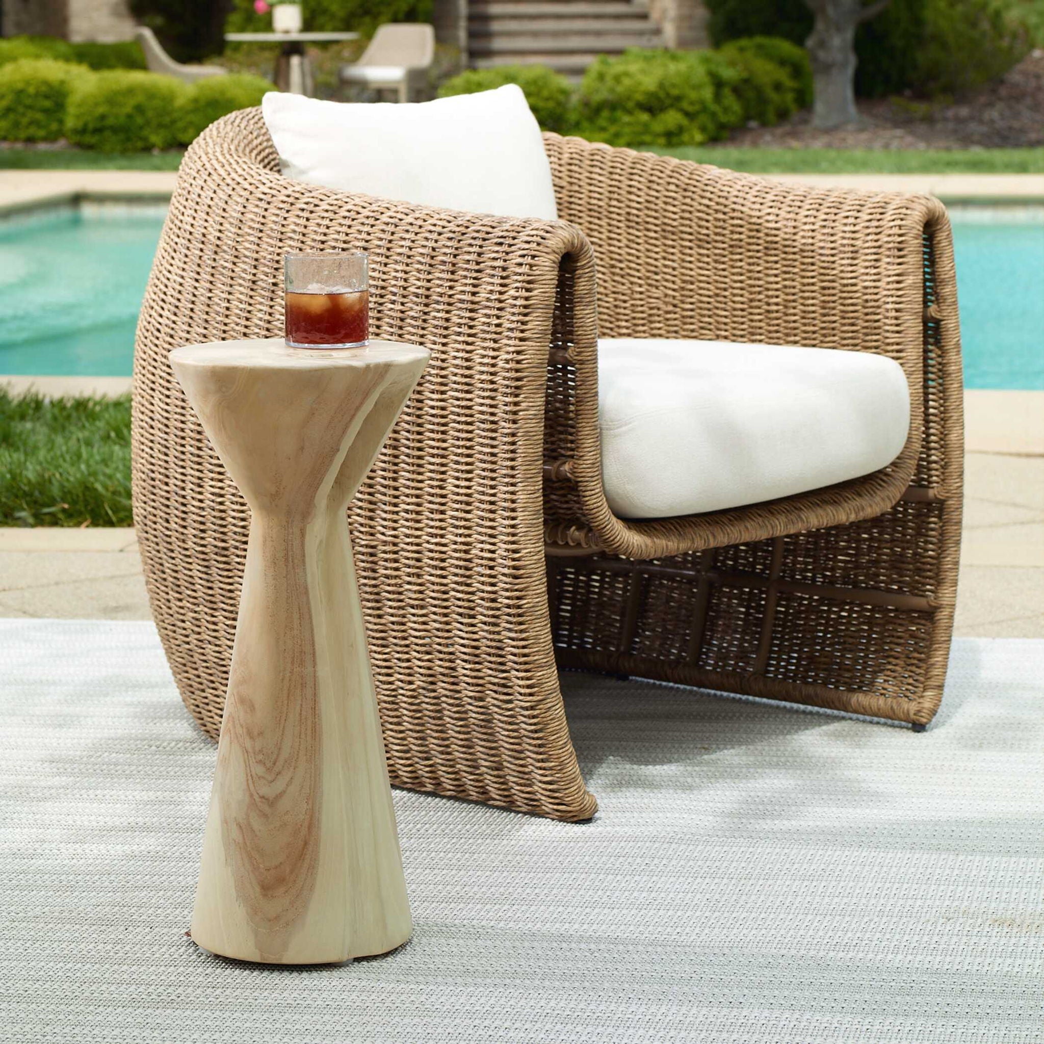 Coastwood - Indoor-Outdoor Drink Table - Woodtone