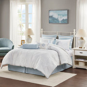 Crystal Beach - Comforter Set - White