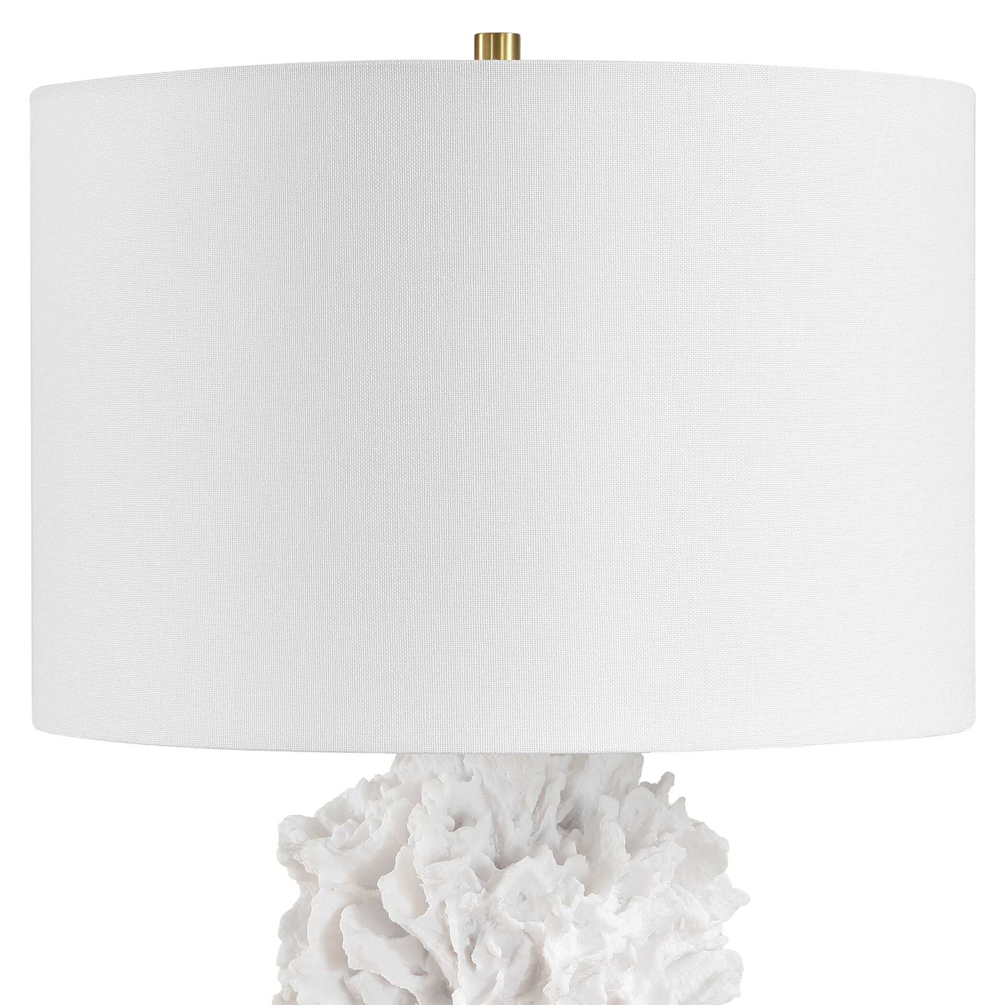 Cambre - Coral Table Lamp - White