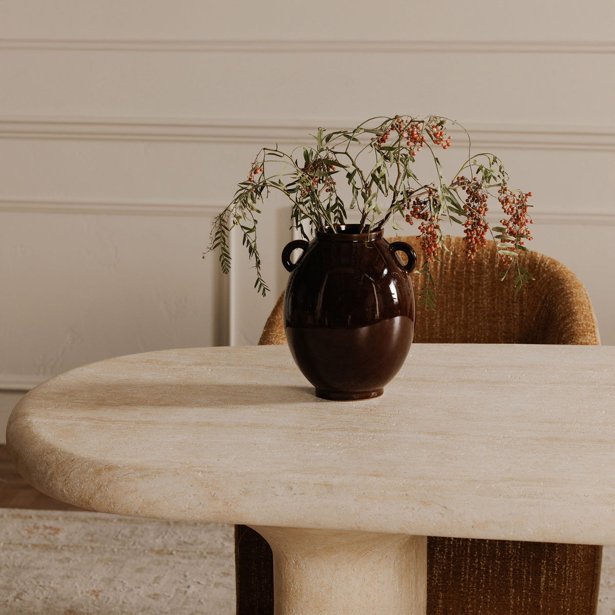 Warby - Outdoor Dining Table - Beige