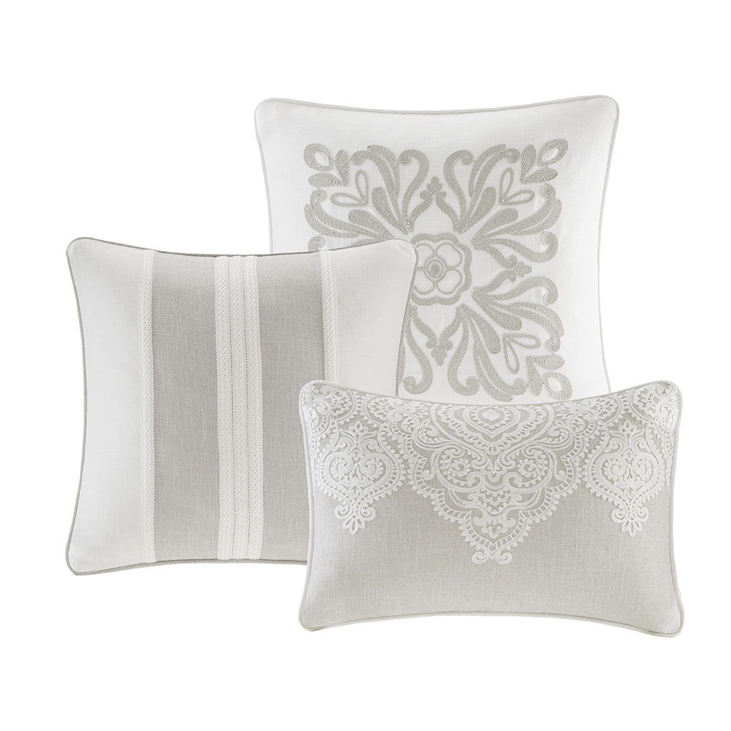 Barely There - Queen Comforter Set - Natural