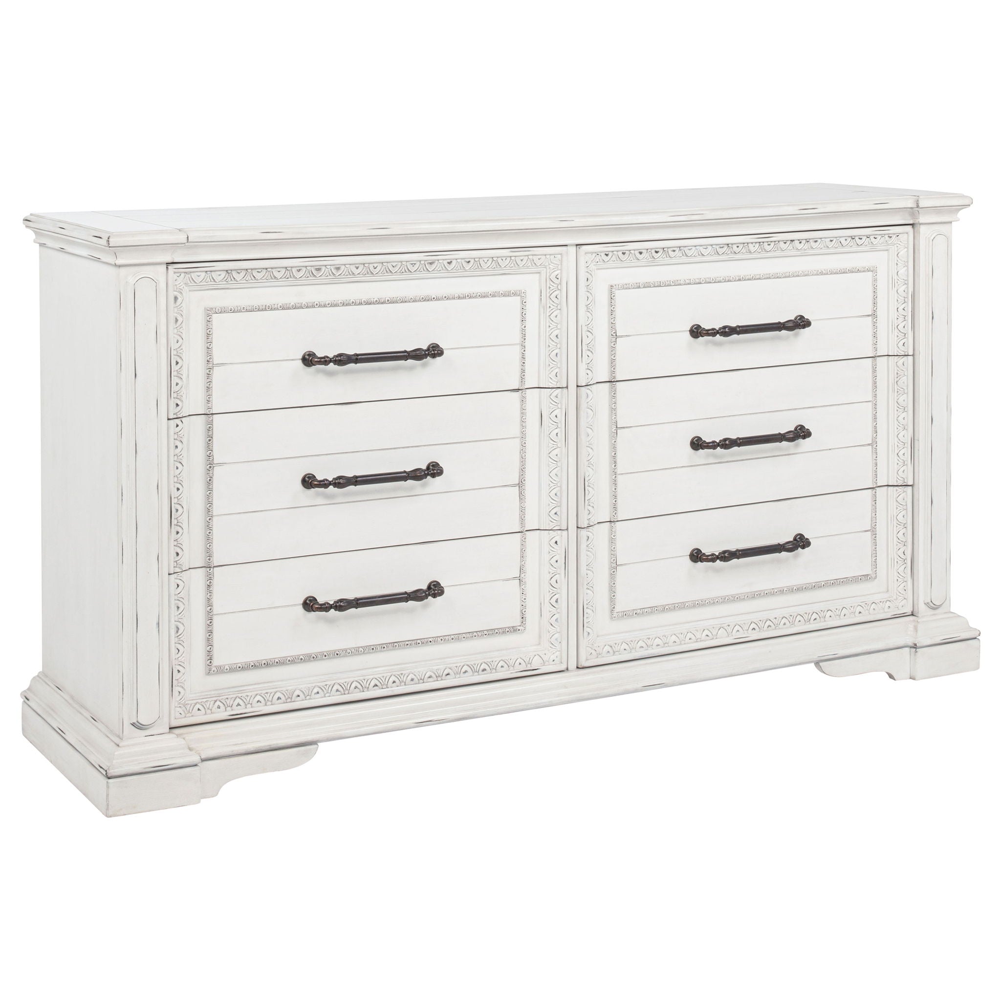 6 Drawer Bedroom Dresser Cabinet - Vintage