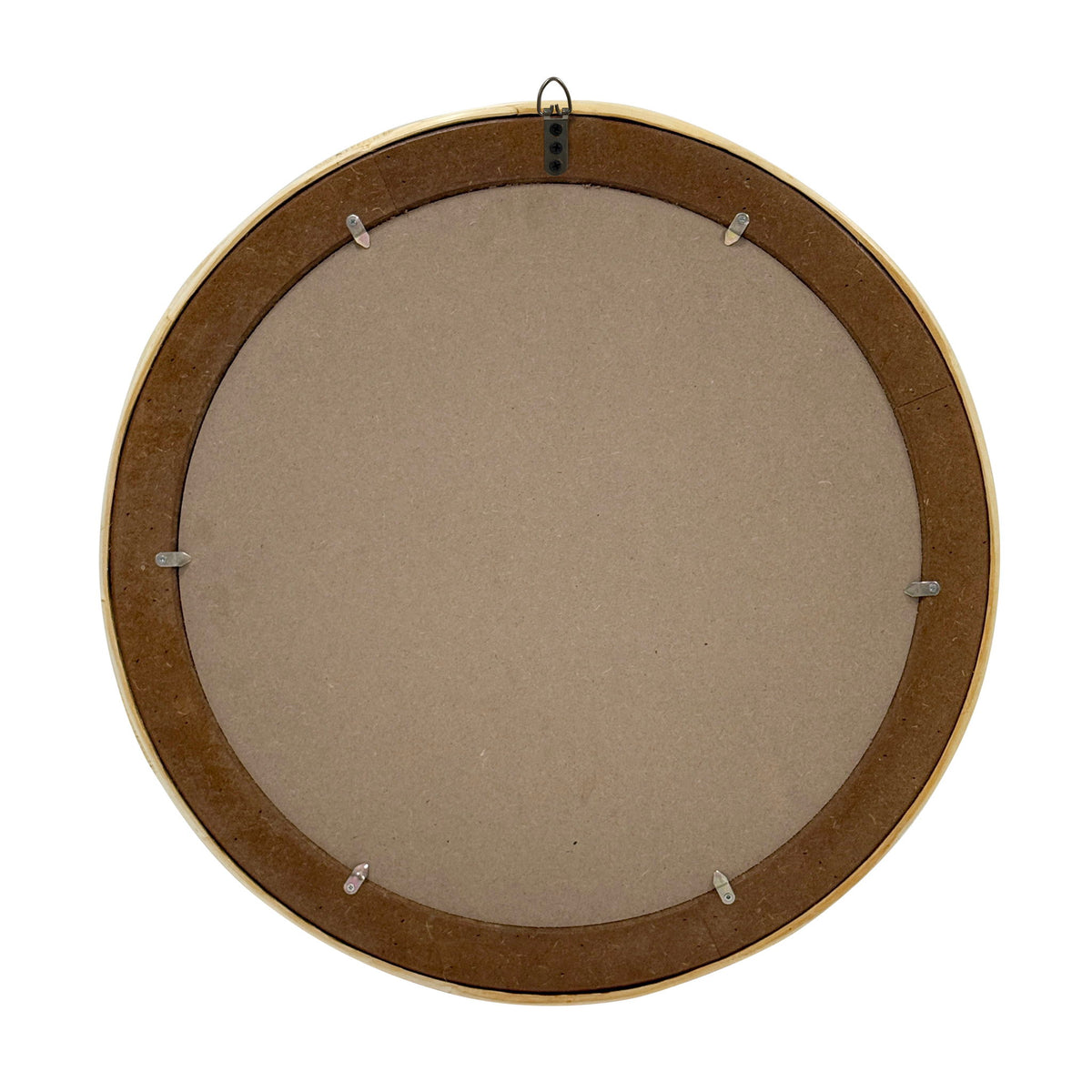Luna - Natural Rattan Round Wall Mirror - Natural