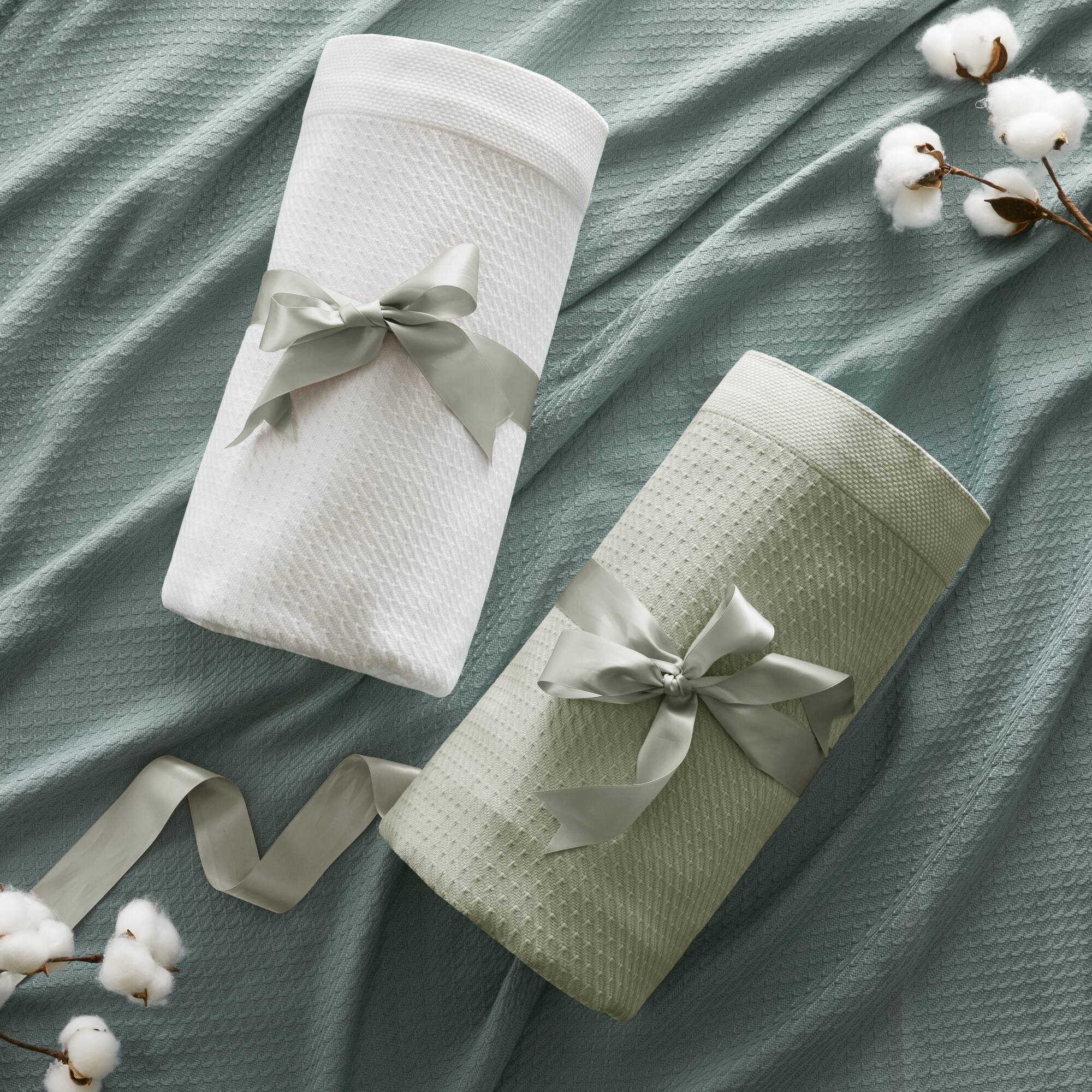 Egyptian Cotton - Twin Blanket - Teal