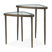 Millar - Curved Nesting Tables (Set of 2) - Bronze