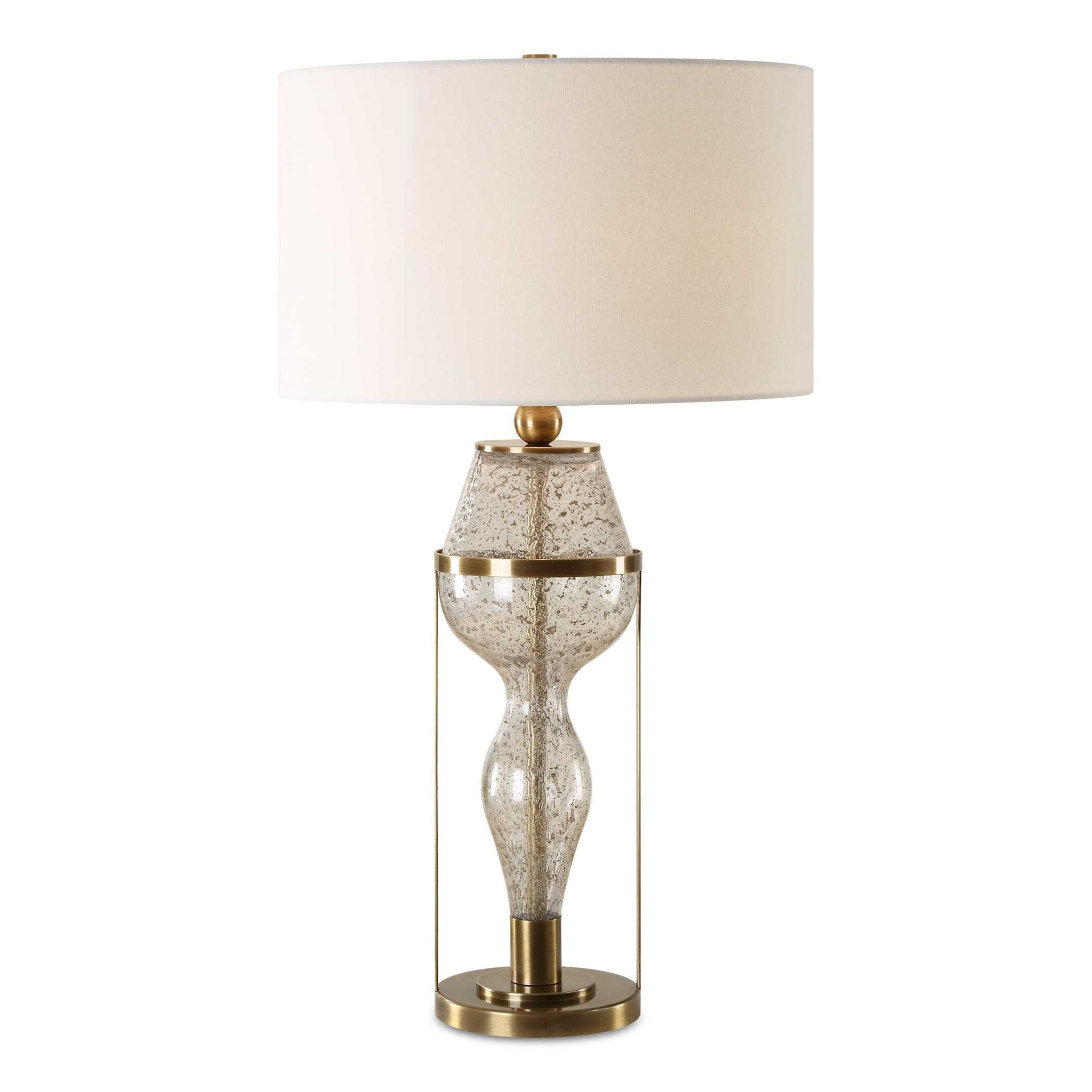 Out Of Time - Seeded Glass Table Lamp
