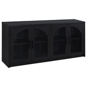 Shayne - 4 Door Sideboard With Arched Doors - Black