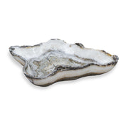 Lunara - Indoor-Outdoor Stone Bowl - Gray / White