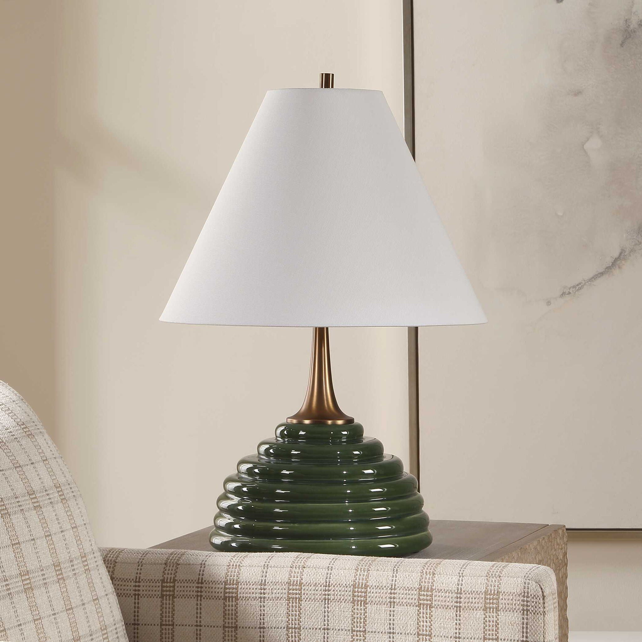 Mckay - Table Lamp - Dark Green