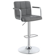 Adjustable Bar Stool With Hydraulic Height Adjustment