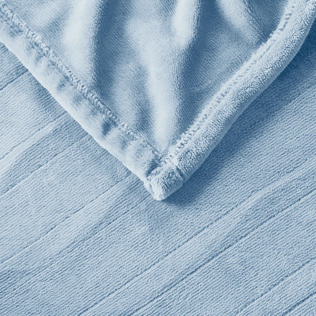 Queen Heated Blanket - Light Blue