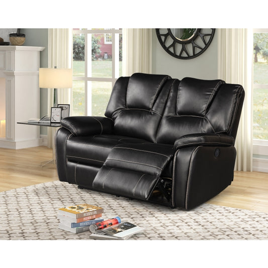 Power Recliner Breathable Air Leather Loveseat