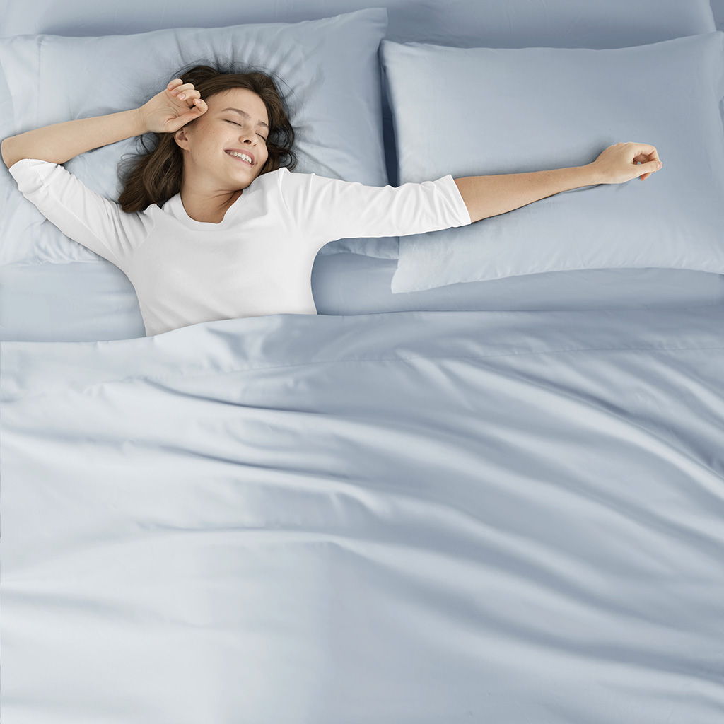 Microfiber - All Season Soft Touch Twin Sheet Set - Blue