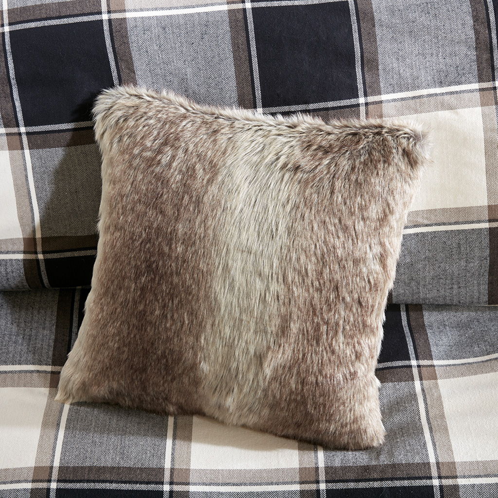 Urban Cabin - King Comforter Set - Brown