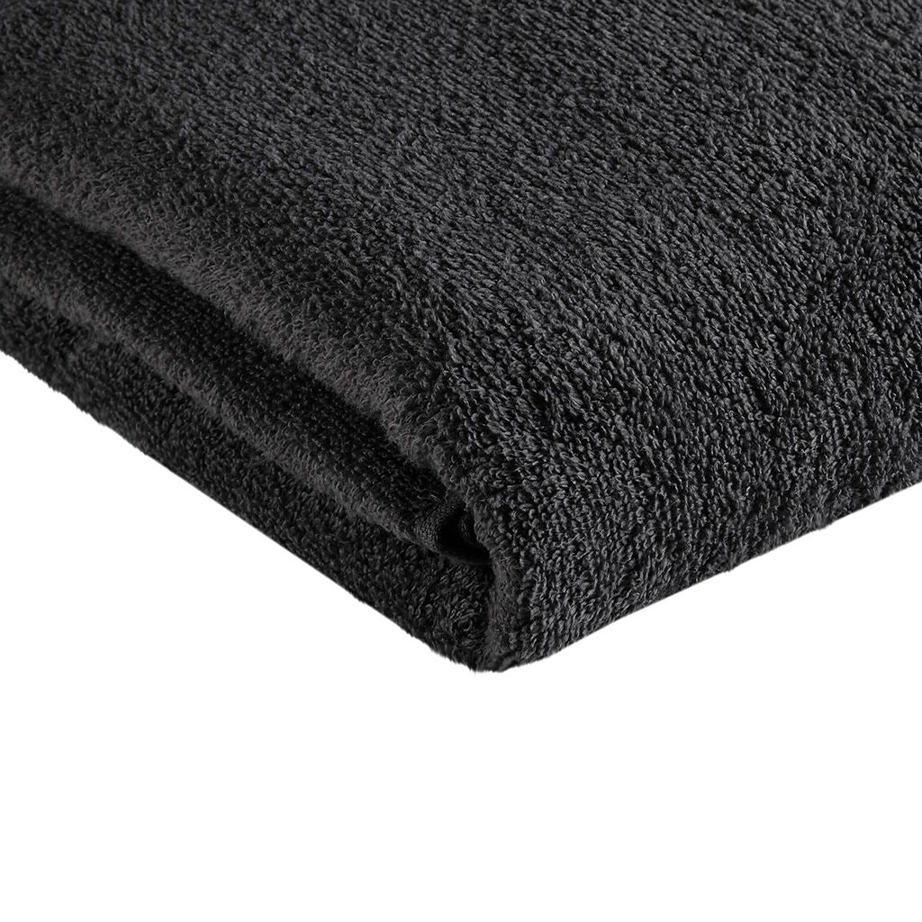 Big Bundle Quick Dry 12 Piece Bath Towel Set - Black