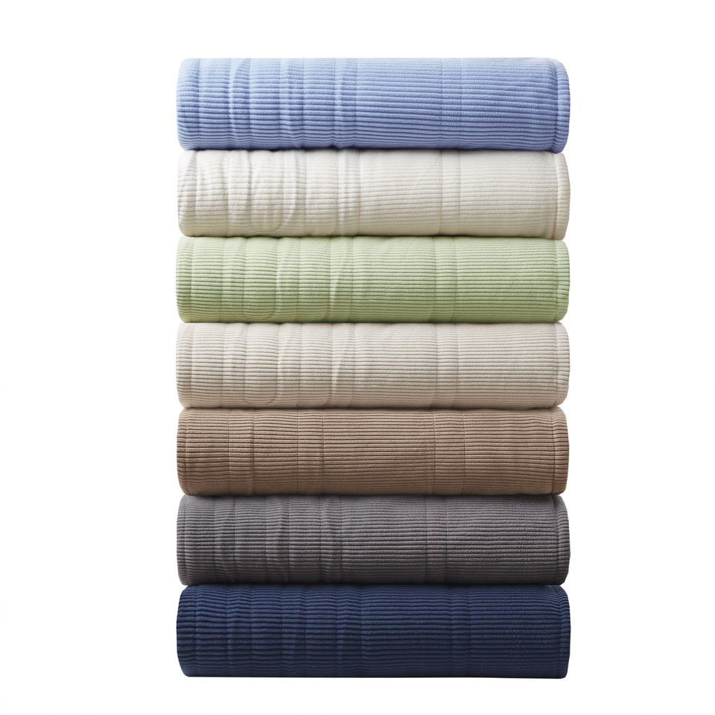 Electric Micro Fleece - Heated Blanket - Gray