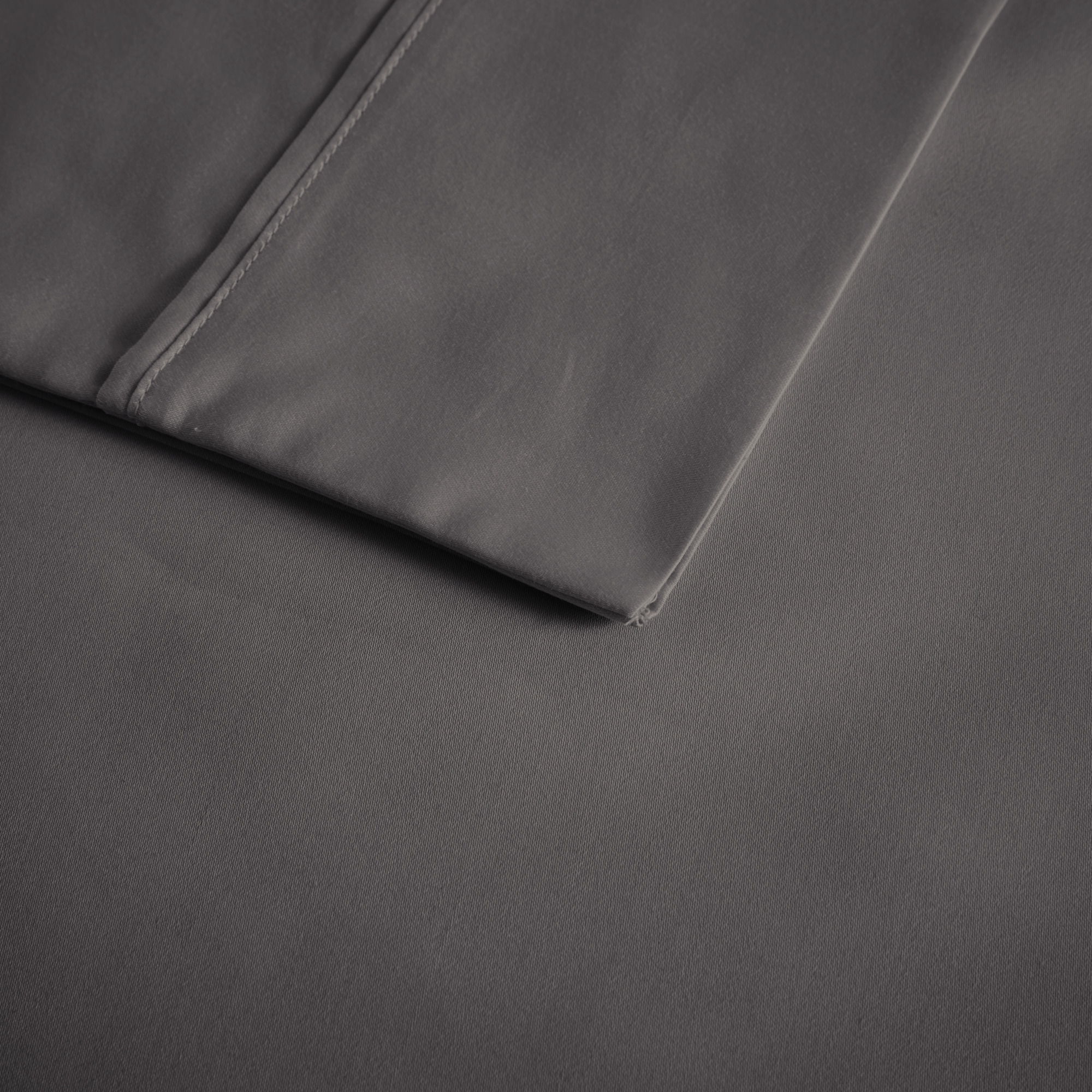 600 Thread Count - King Cooling Blend 4 Piece Sheet Set - Charcoal