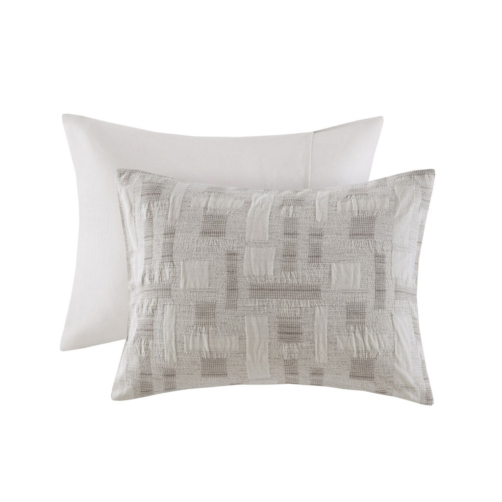 Cairo - 3 Piece Full/Queen Comforter Set - Ivory
