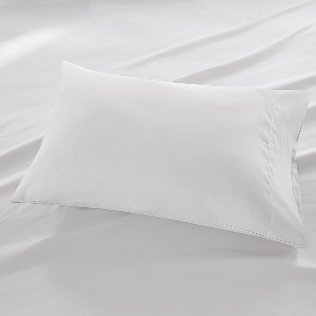 3M Microcell - Luxurious Brushed Microfiber Deep Pocket Sheet Set - White