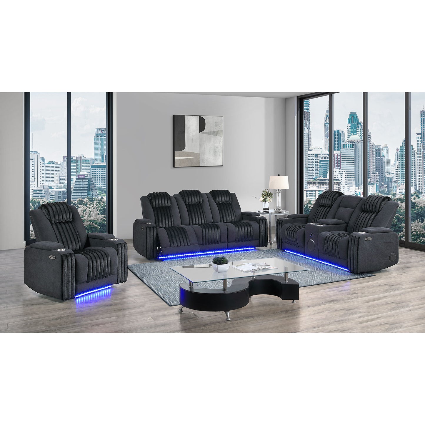 Duran - Power Reclining Set With Power Headrest
