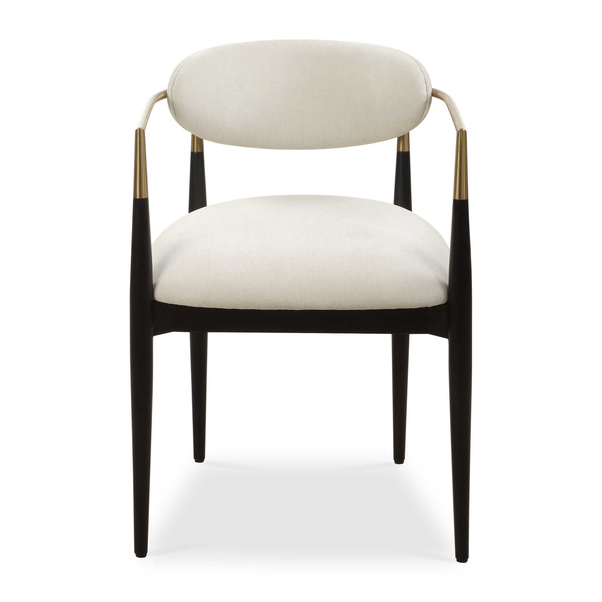 Moxie - Dining Arm Chair - White