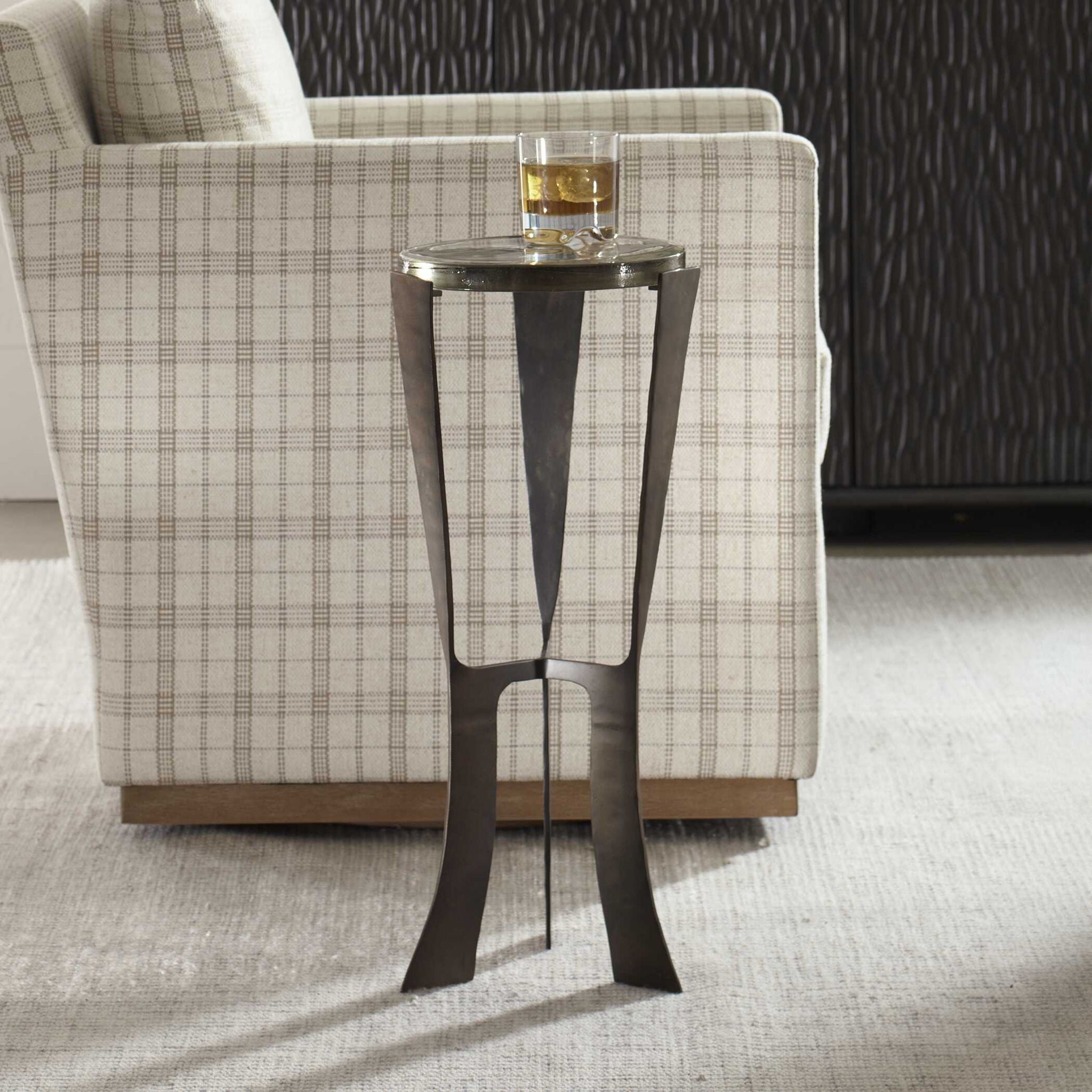 Renaud - Drink Table - Dark Bronze