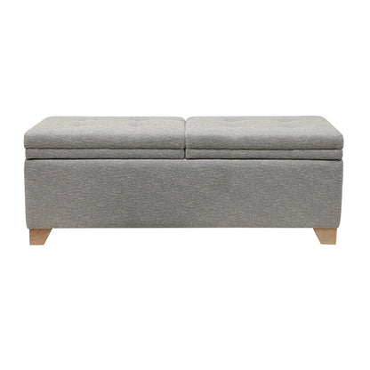Soft Close Upholstered Storage Bench, Convenient Design