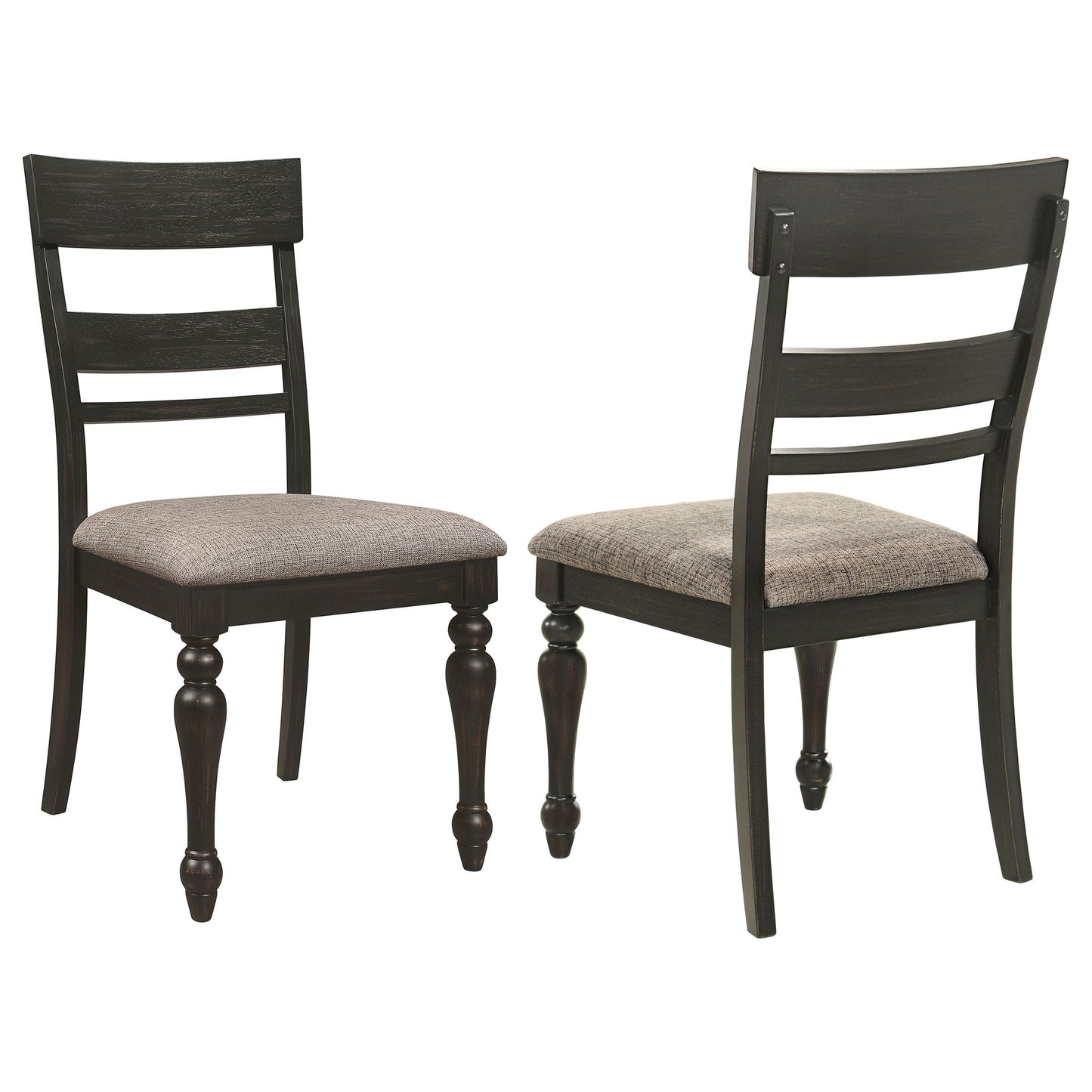 Kavita - Dining Side Chair (Set of 2) - Charcoal