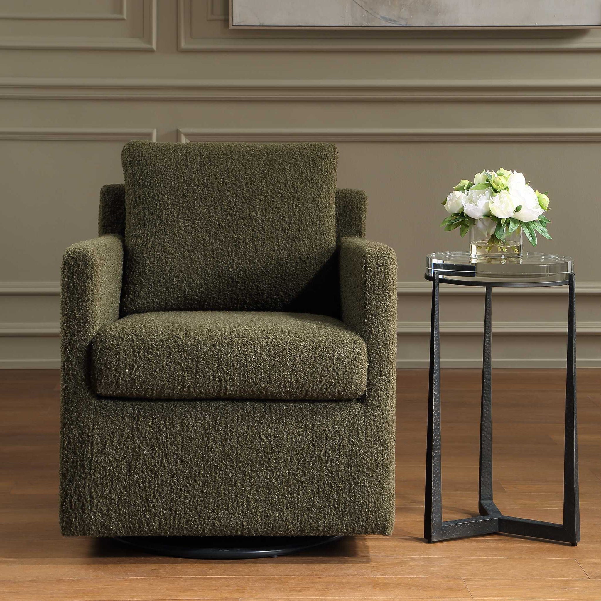 Tisdell - Swivel/Glider - Kale